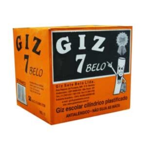 Caixa giz branco c30 cx