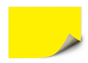 CARTAO CARTAZ FOSCO AMARELO