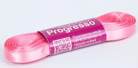 FITA CETIM ROSA PETALA