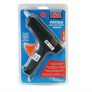 PISTOLA PCOLA QUENTE GD 40W PRETA