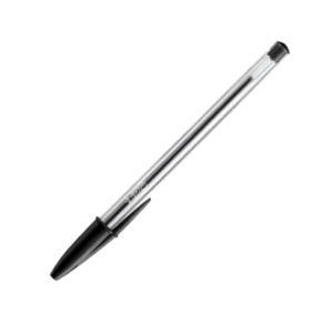 CANETA ESFER. BIC CRISTAL PRETA