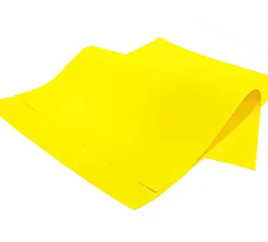 Cartão Color Set Fluorescente Amarelo C/20