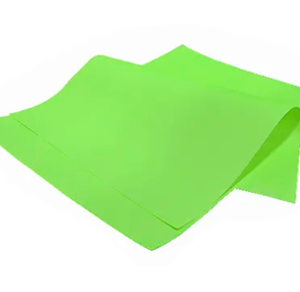 Cartão color Set Flurescente verde