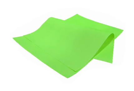 Cartão color Set Flurescente verde