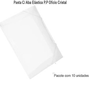 PASTA CABA ELAST. P.P OFICIO CRISTAL