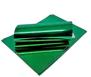 PAPEL LAMINADO VERDE pt 40 un