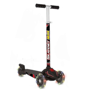 Patinete Skatenet Max LED Black banderantes