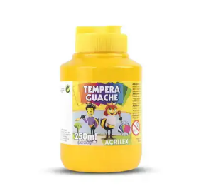 Tinta Guache 250ml Amarelo Ouro